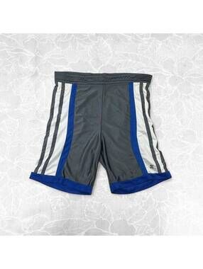 2000's Starter Gray Blue White Basketball Shorts - Size 14/16